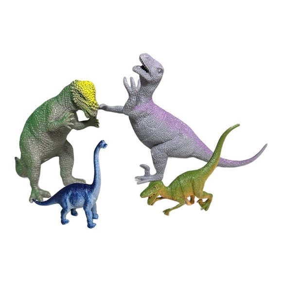 12 Dinosaur Figurines‎ Realistic Prehistoric Cake Topper Plastic Various Sizes - Picture 4 of 10